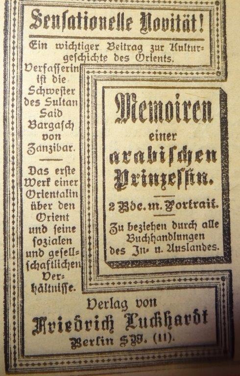 Memoiren einer arabischen prinzessin 1886 Memoiren einer arabischen prinzessin 1886