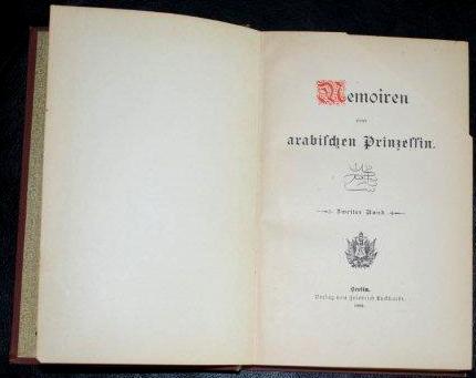 Memoiren einer arabischen prinzessin Memoiren einer arabischen prinzessin