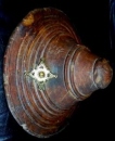 Antique Omani shield made of rhino hide 